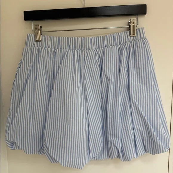 Stripe Bubble Skirt - Picture 2 of 3